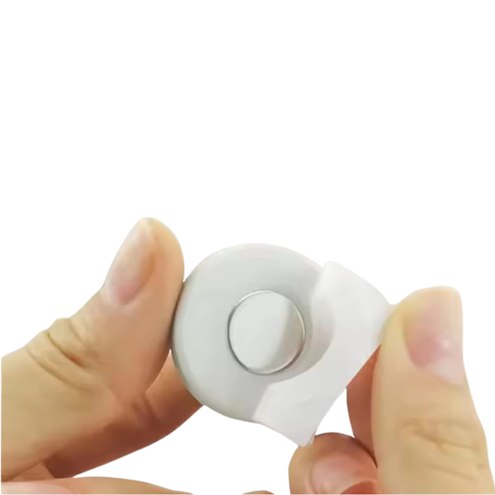 MomSafe SmartPatch wearable baby thermometer medical adhesive patch close-up on white background